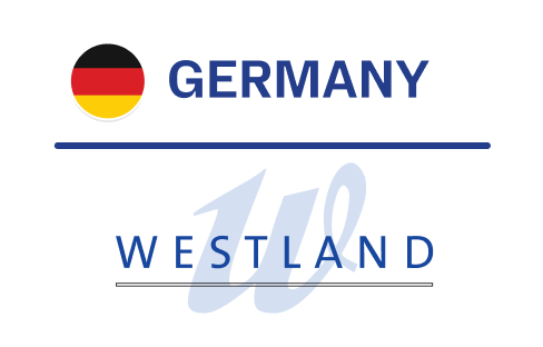 Germany flag and Westland logo